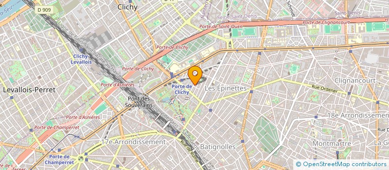 localisation de l'entreprise MONSIEUR TONY DA SILVA  PARIS