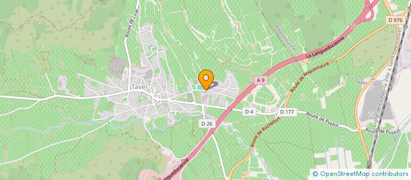 localisation de l'entreprise MONSIEUR TONY DA SILVA  TAVEL