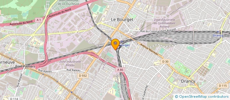 localisation de l'entreprise MONSIEUR TONY DACLINAT à DRANCY