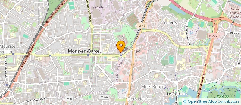 localisation de l'entreprise MONSIEUR TONY DANEL  MONS-EN-BARUL