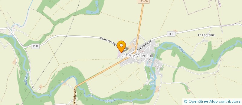 localisation de l'entreprise MONSIEUR TONY DAVID à CLOYES-LES-TROIS-RIVIERES