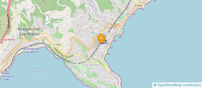 localisation de l'entreprise MONSIEUR TONY DE ABREU à ROQUEBRUNE-CAP-MARTIN