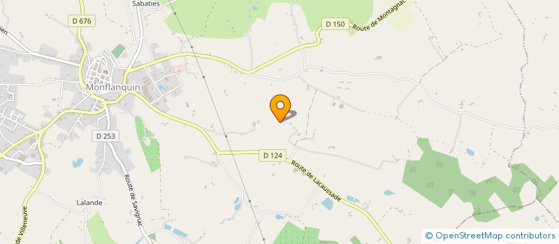 localisation de l'entreprise MONSIEUR TONY DE FREITAS  MONFLANQUIN