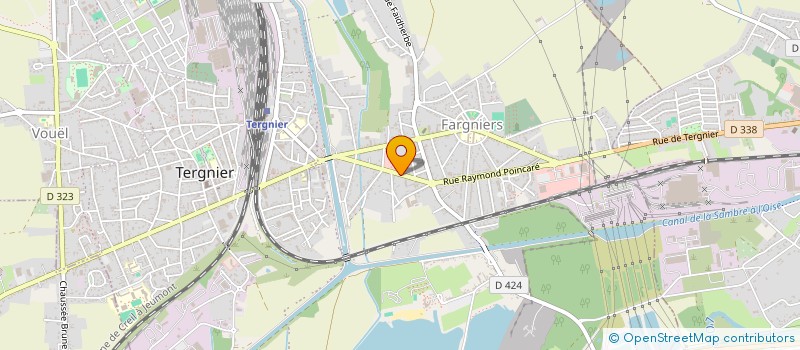 localisation de l'entreprise MONSIEUR TONY DEBAILLEUL  TERGNIER