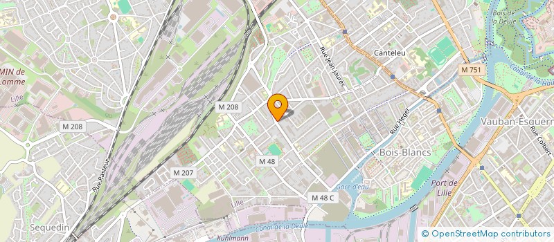 localisation de l'entreprise MONSIEUR TONY DEKNEUDT à LILLE