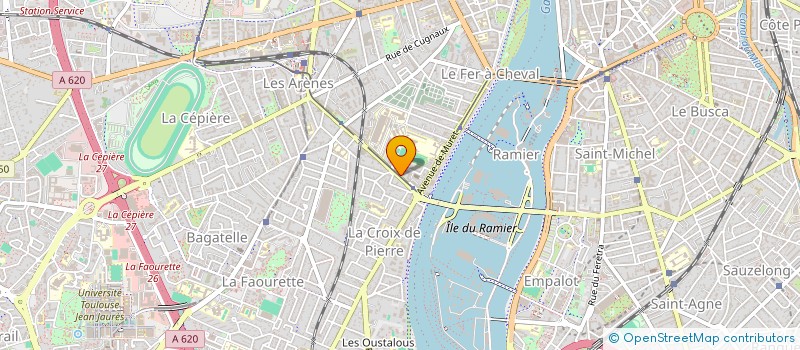 localisation de l'entreprise MONSIEUR TONY DELAUNAY à TOULOUSE