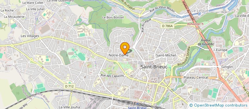 localisation de l'entreprise MONSIEUR TONY DELAUNEY à SAINT-BRIEUC