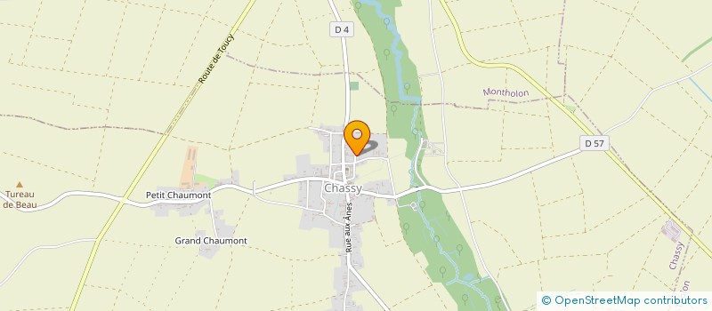 localisation de l'entreprise MONSIEUR TONY DEMONIERE  CHASSY