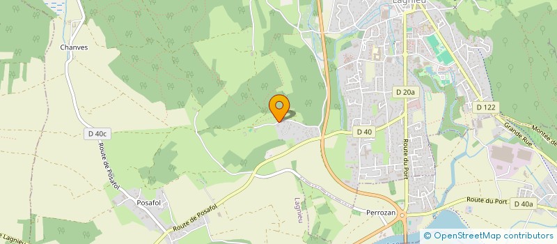 localisation de l'entreprise MONSIEUR TONY DEPAIX  LAGNIEU