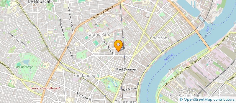 localisation de l'entreprise MONSIEUR TONY DESICOT à BORDEAUX