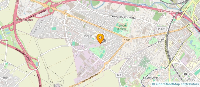 localisation de l'entreprise MONSIEUR TONY DIMARIA  TINQUEUX