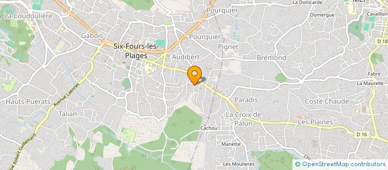 localisation de l'entreprise MONSIEUR TONY DJIJELLI à SIX-FOURS-LES-PLAGES