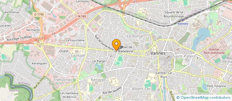 localisation de l'entreprise MONSIEUR TONY DOBROWOLSKI  VANNES