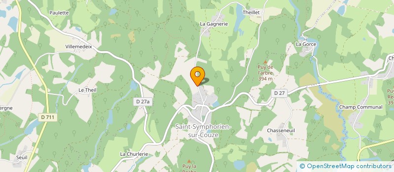 localisation de l'entreprise MONSIEUR TONY DOMINGUES à SAINT-PARDOUX-LE-LAC