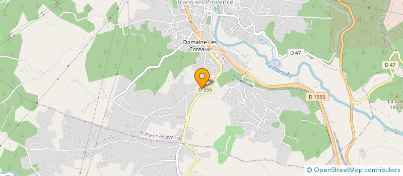 localisation de l'entreprise MONSIEUR TONY DOS SANTOS à TRANS-EN-PROVENCE