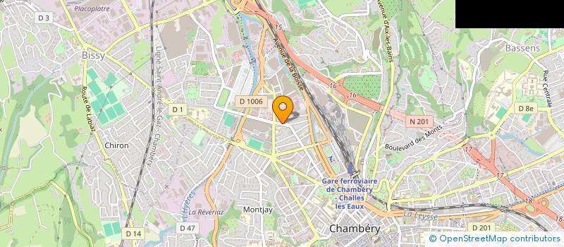 localisation de l'entreprise MONSIEUR TONY DOUMENC  CHAMBERY