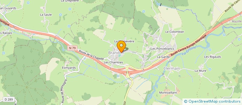 localisation de l'entreprise MONSIEUR TONY DUBOIS  NAVOUR-SUR-GROSNE