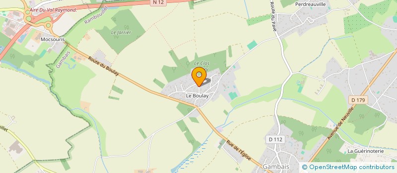 localisation de l'entreprise MONSIEUR TONY DUBOIS  GAMBAIS