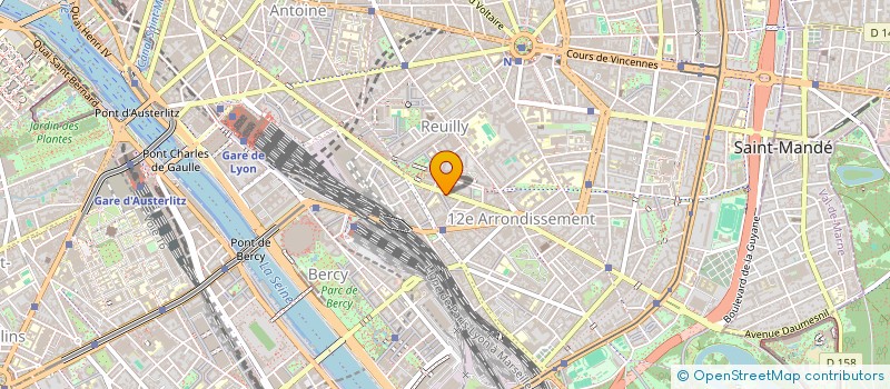 localisation de l'entreprise MONSIEUR TONY DUCROCQ  PARIS