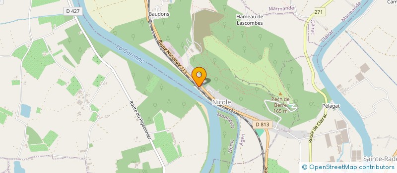 localisation de l'entreprise MONSIEUR TONY DUMAIL  NICOLE