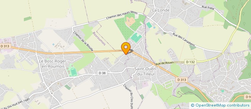 localisation de l'entreprise MONSIEUR TONY DUMONT  BOSROUMOIS