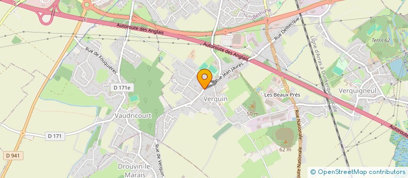 localisation de l'entreprise MONSIEUR TONY DUPONCHEL  VERQUIN