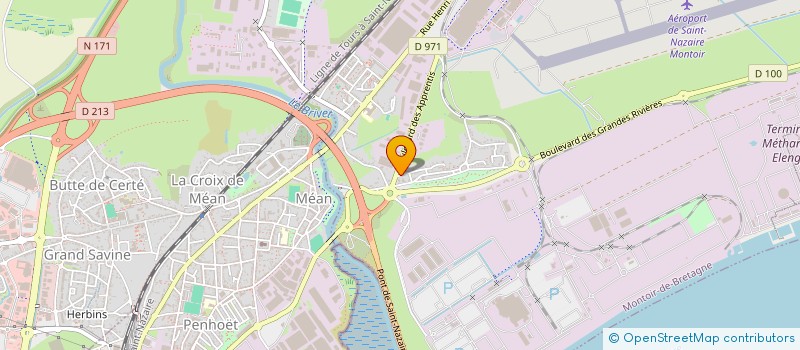 localisation de l'entreprise MONSIEUR TONY DURAND  MONTOIR-DE-BRETAGNE