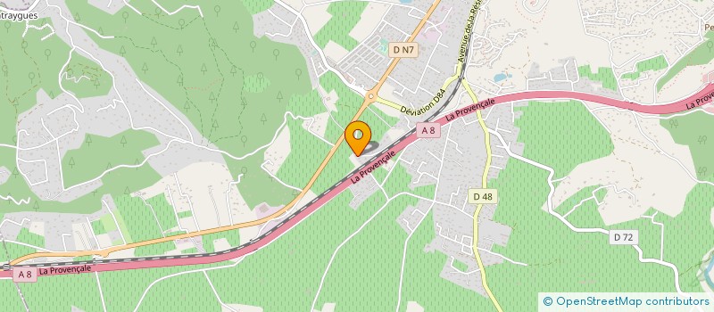 localisation de l'entreprise MONSIEUR TONY ESCUDERO  VIDAUBAN