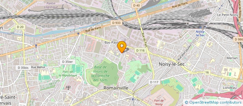 localisation de l'entreprise MONSIEUR TONY EVUORT à ROMAINVILLE