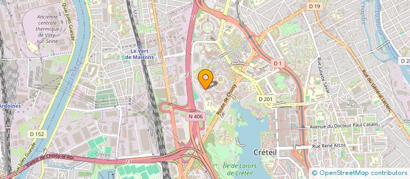 localisation de l'entreprise MONSIEUR TONY EYNARD  CRETEIL