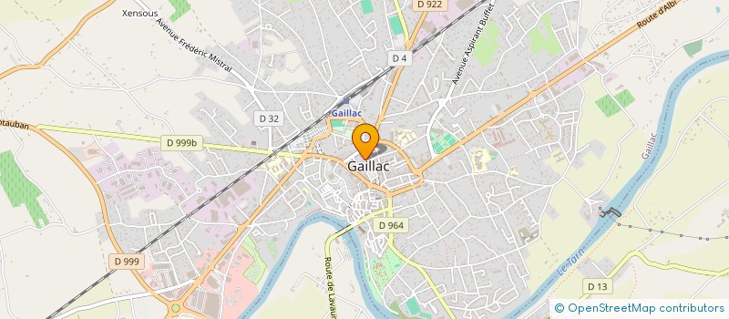 localisation de l'entreprise MONSIEUR TONY FAJARDO  GAILLAC