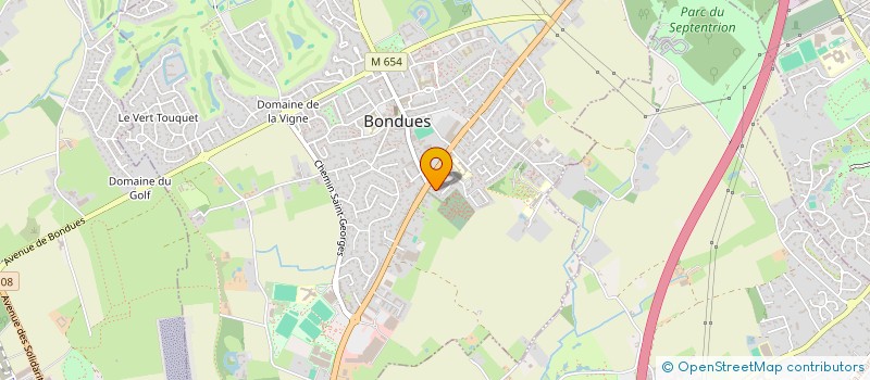 localisation de l'entreprise MONSIEUR TONY FARACI  BONDUES