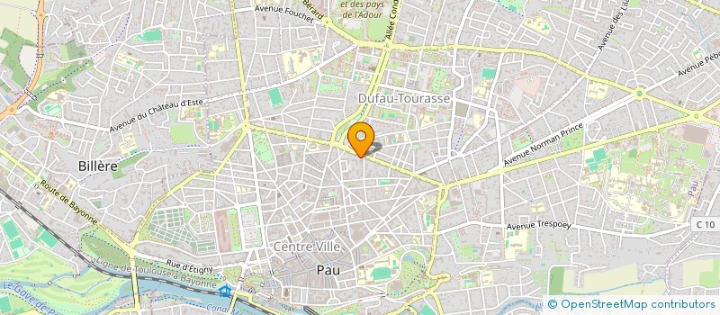 localisation de l'entreprise MONSIEUR TONY FERNANDES à PAU