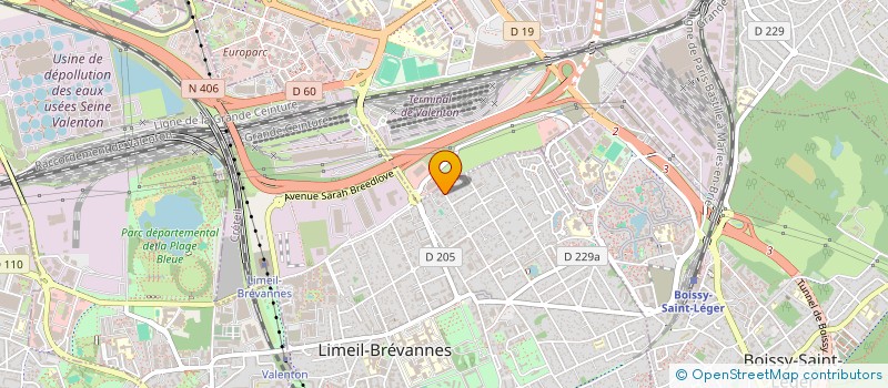 localisation de l'entreprise MONSIEUR TONY FERREIRA  LIMEIL-BREVANNES