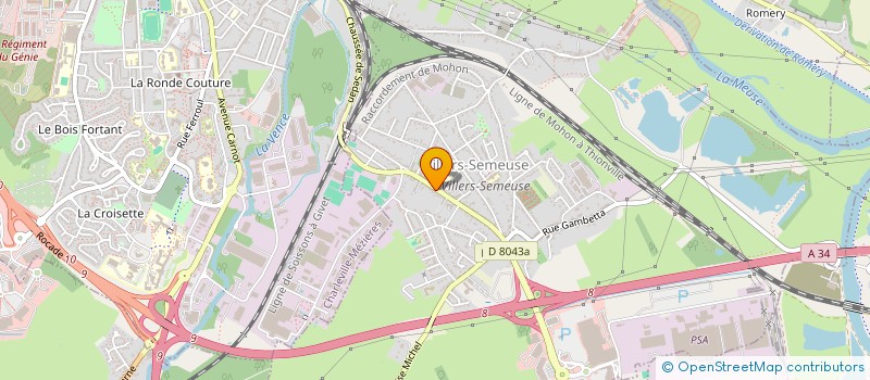 localisation de l'entreprise MONSIEUR TONY FEVRIER  VILLERS-SEMEUSE