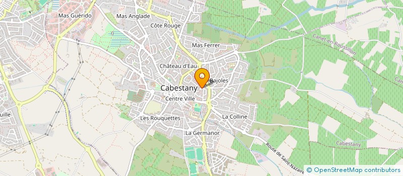 localisation de l'entreprise MONSIEUR TONY FINESTRE FEREZ  CABESTANY