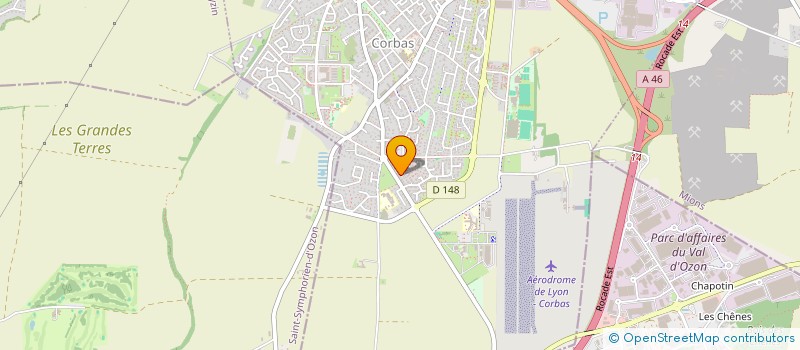 localisation de l'entreprise MONSIEUR TONY FLEURY à CORBAS