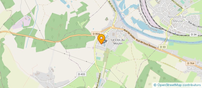 localisation de l'entreprise MONSIEUR TONY FLOCH  FLIZE