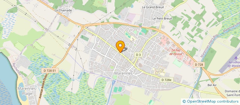 localisation de l'entreprise MONSIEUR TONY GABARD à MARENNES-HIERS-BROUAGE