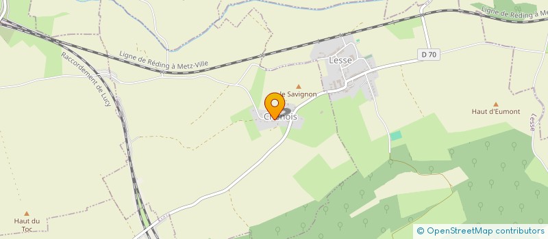 localisation de l'entreprise MONSIEUR TONY GADEMER  CHENOIS