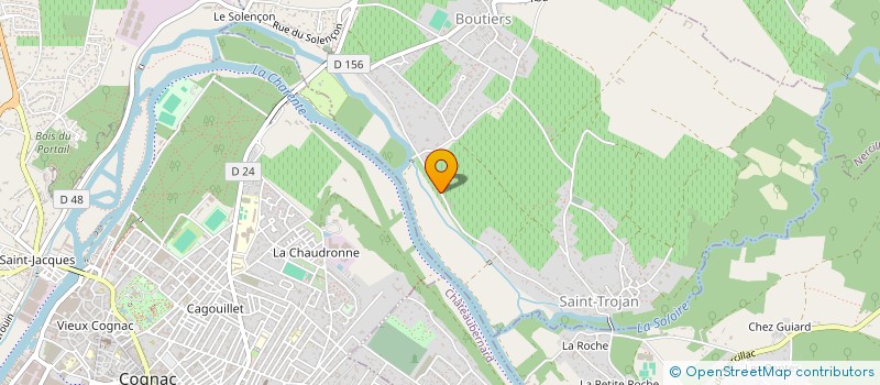 localisation de l'entreprise MONSIEUR TONY GALINA à BOUTIERS-SAINT-TROJAN