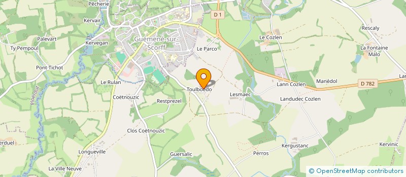 localisation de l'entreprise MONSIEUR TONY GALLOIS  LOCMALO