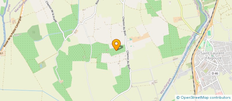 localisation de l'entreprise MONSIEUR TONY GARAUD  MARSILLARGUES