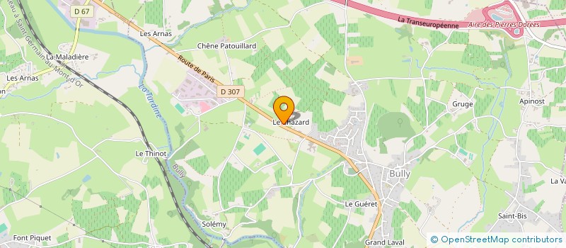 localisation de l'entreprise MONSIEUR TONY GARCIA  BULLY