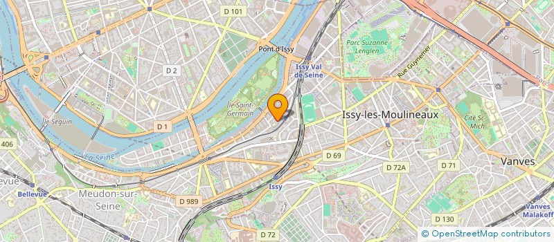 localisation de l'entreprise MONSIEUR TONY GARCIA à ISSY-LES-MOULINEAUX