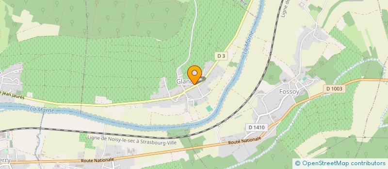 localisation de l'entreprise MONSIEUR TONY GARRE  GLAND