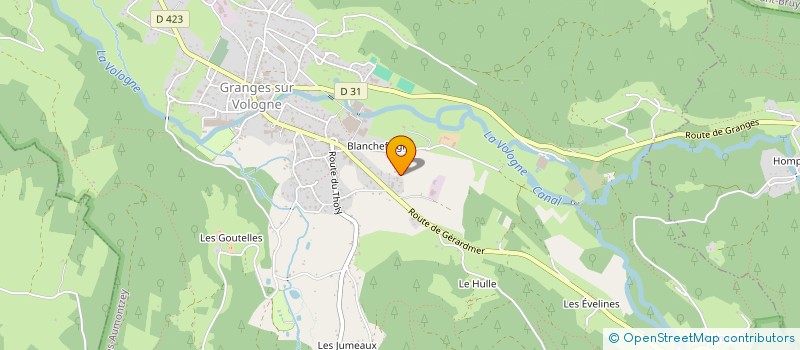 localisation de l'entreprise MONSIEUR TONY GARZIA  GRANGES-AUMONTZEY