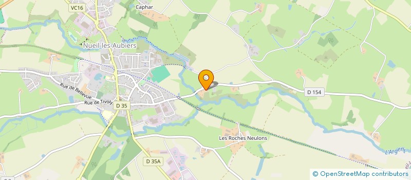 localisation de l'entreprise MONSIEUR TONY GASCHET  NUEIL-LES-AUBIERS
