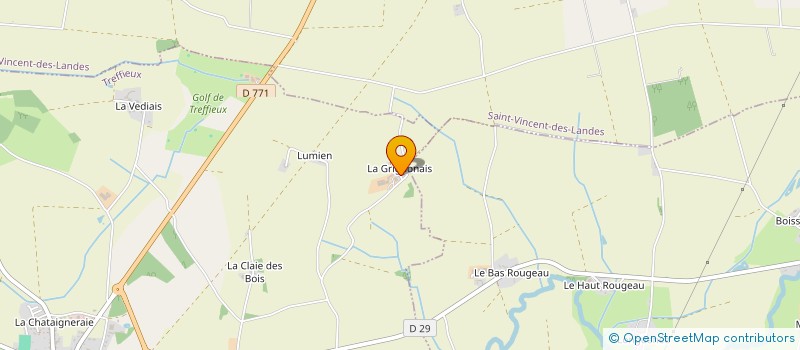 localisation de l'entreprise MONSIEUR TONY GAUTHIER  TREFFIEUX