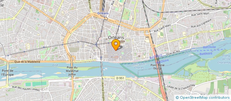 localisation de l'entreprise MONSIEUR TONY GAYET à ORLEANS